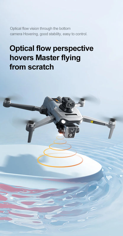 K19 Max GPS Drone 360° Laser Obstacle Avoidance Panoramic Shooting 5G RC Airdrop Device Drone Optical Flow Positioning Gift Toy