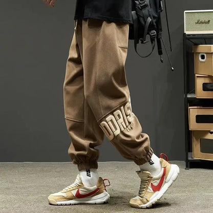 Men's Summer New Loose Long Pants Straight-leg  Leisure Resort Trousers Men Fashion Lightweight Breathable Straight Leg Pan