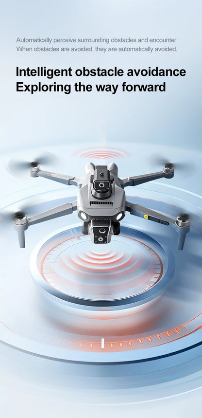 K19 Max GPS Drone 360° Laser Obstacle Avoidance Panoramic Shooting 5G RC Airdrop Device Drone Optical Flow Positioning Gift Toy