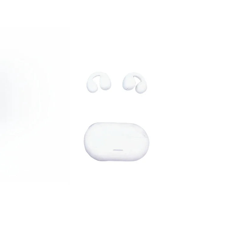 New Bluetooth Wireless Ear Clip-On Headphones 5.3 HD Noise Cancelling Sports Gaming Headsets for Music And Calls