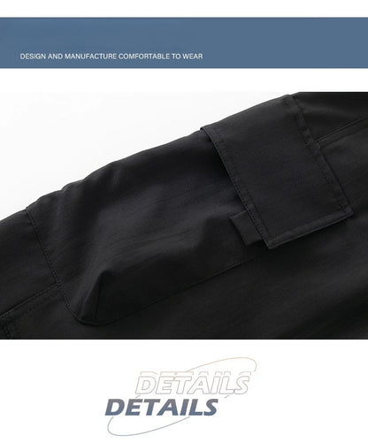 long pants for men warm pure cotton pan Thick and stretchy straight leg elastic waistband versatile casual  in autumn and winter